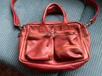 CowBoysBag rood leer, Ophalen of Verzenden, Zo goed als nieuw, Rood, Handtas