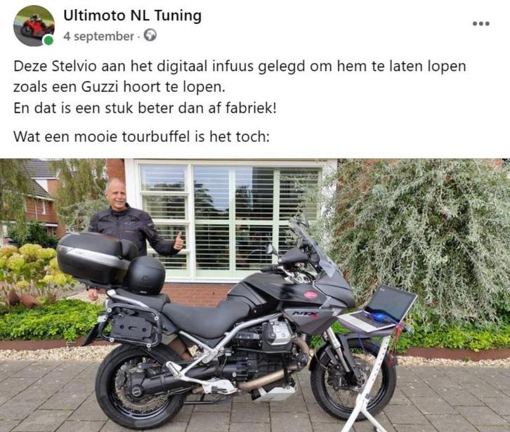 Moto Guzzi Chiptuning Breva Griso Norge Stelvio & Bellagio, Motoren, Tuning en Styling, Ophalen