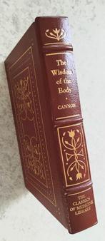 The Wisdom of the Body - LUXE, bibliofiel, lederen band, Antiek en Kunst, Antiek | Boeken en Bijbels, Ophalen of Verzenden