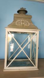 Sfeervolle kaars lantaarn, Ophalen, Gebruikt, 50 tot 75 cm, Grijs