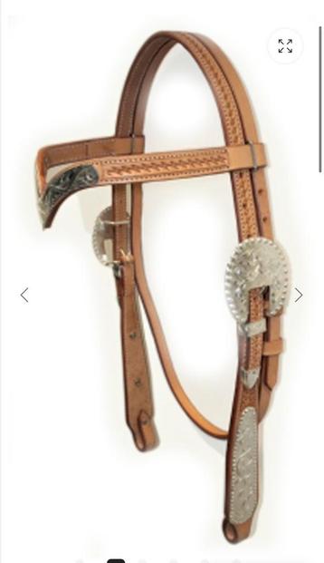 Western quarter full showhoofdstel Equiflex zadel set beschikbaar voor biedingen