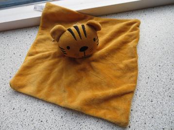 Knuffeldoek Tijger tijgertje van Kruidvat Bambino velours beschikbaar voor biedingen