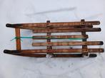 Houten slee Davos, Ophalen, Gebruikt, Hout