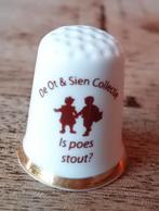 Vingerhoedjes verzamelen Ot & Sien vingerhoedje, Ophalen of Verzenden, Zo goed als nieuw