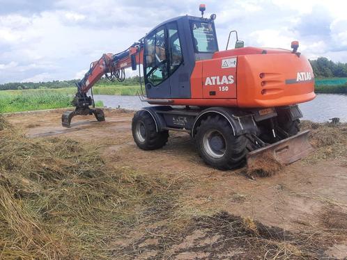 Atlas 150 w mobiele kraan, Zakelijke goederen, Machines en Bouw | Kranen en Graafmachines, Graafmachine, Ophalen