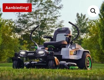 Ego Z6 zero turn incl 4x10 ah accu’s gratis twv 2200 euro beschikbaar voor biedingen