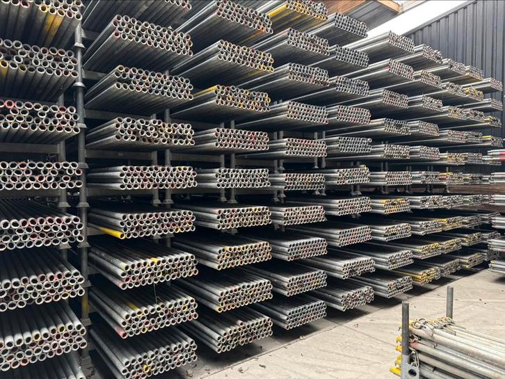 Gevraagd: TUBE LOCK steigermaterieel. Thiel. Scafom., Doe-het-zelf en Verbouw, Steigers, 5 meter of hoger, Ophalen