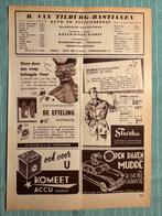 Advertentie 1954 Efteling, Verzenden, Zo goed als nieuw, Overige typen