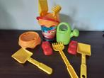 Zandbak speelgoed met emmertje, hark en schepje, Kinderen en Baby's, Ophalen of Verzenden, Gebruikt