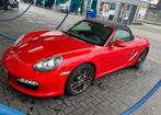 Porsche Boxter 2009 Rood cabrio, Automaat, Achterwielaandrijving, 74 €/maand, Cabriolet