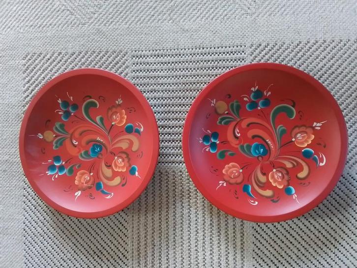 borden schalen hout decoratie, Antiek en Kunst, Curiosa en Brocante, Ophalen