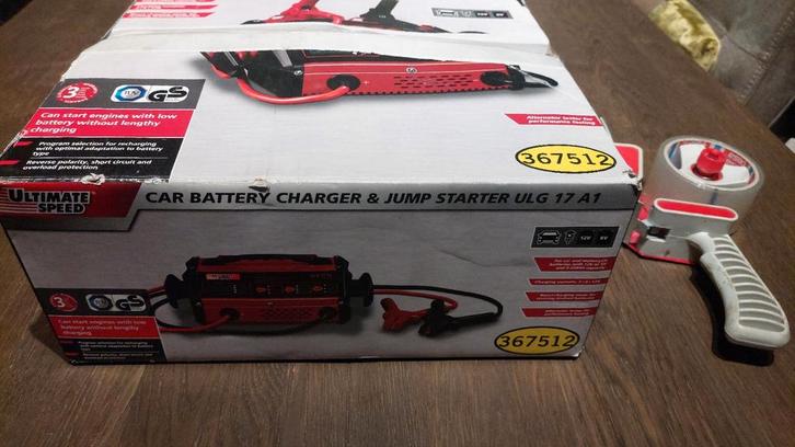 Accu Lader & Jump Starter - Auto Starters, Auto diversen, Jumpstarters, Nieuw, Ophalen of Verzenden