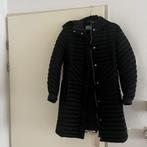winterjas, Kleding | Dames, Jassen | Winter, Maat 38/40 (M), Benetton, Zwart, Ophalen of Verzenden
