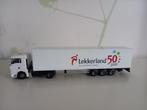 MAN met oplegger 50 jaar lekkerland, Ophalen of Verzenden, Gebruikt, Bus of Vrachtwagen, Lion Toys