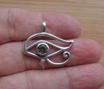 zilveren hanger OOG VAN HORUS [248], Sieraden, Tassen en Uiterlijk, Verzenden, Zo goed als nieuw, Kruis of Symbool, Zilver