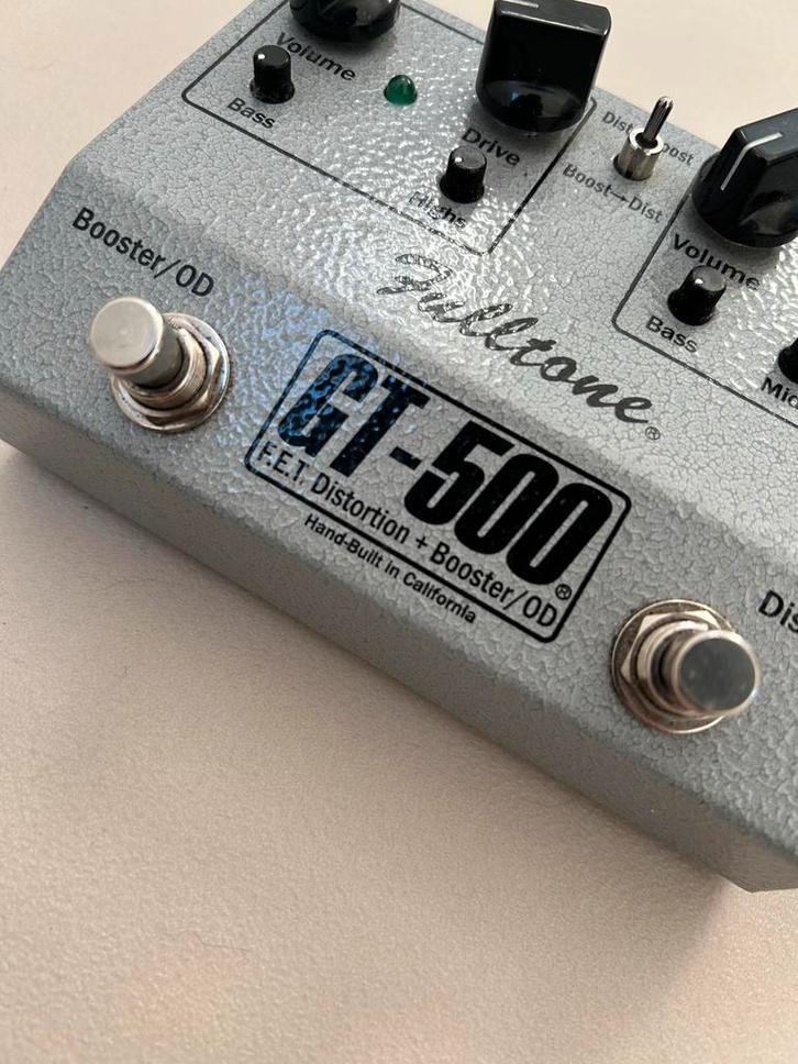 Fulltone GT500 Distortion/Booster Pedaal, Muziek en Instrumenten, Effecten, Gebruikt, Distortion, Overdrive of Fuzz, Ophalen of Verzenden