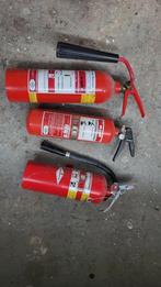 3 x blussers koolzuursneeuw poederblusser, Ophalen, Gebruikt, Brandblusser