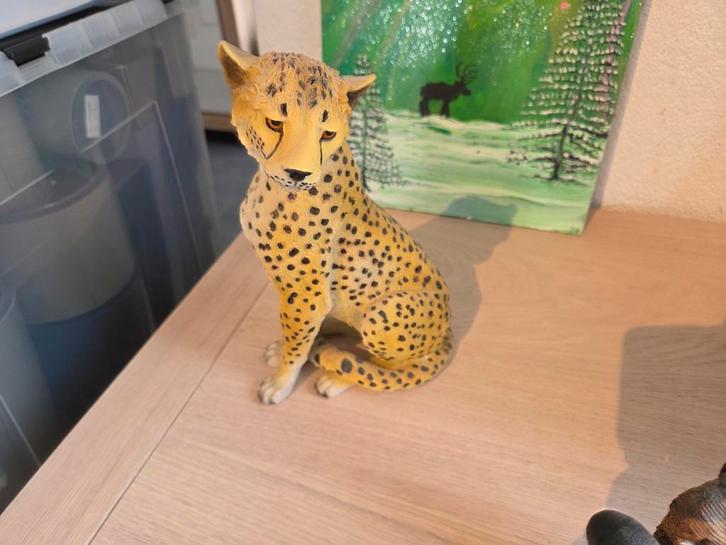 Gedetailleerd Dierenbeeld, Tuin en Terras, Tuinbeelden, Zo goed als nieuw, Dierenbeeld, Kunststof, Ophalen