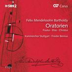 NIEUW 4CD Mendelssohn: Oratorien / Bernius (Carus), Boxset, Ophalen of Verzenden, Romantiek, Nieuw in verpakking