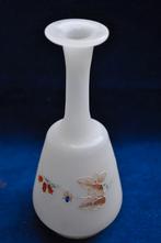 Oud Solifleur Vaasje Bristol ? 16 cm, Ophalen of Verzenden, Overige kleuren, Aardewerk of Porselein, Minder dan 50 cm