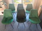 Kick kuipstoel Velvet - Groen, Huis en Inrichting, Stoelen, Ophalen, Gebruikt, Overige kleuren, Vijf, Zes of meer stoelen