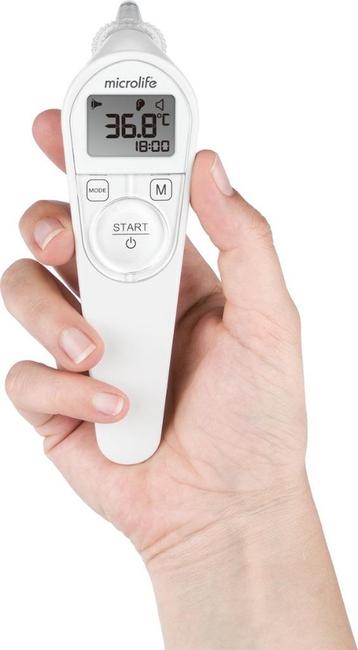 NIEUW Microlife Infrarood Oorthermometer met beschermkapjes beschikbaar voor biedingen
