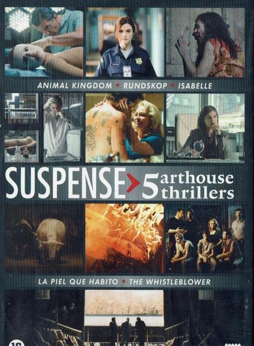5 arthouse thrillers - o.a. Rundskop, Cd's en Dvd's, Dvd's | Filmhuis, Zo goed als nieuw, Scandinavië, Vanaf 16 jaar, Verzenden