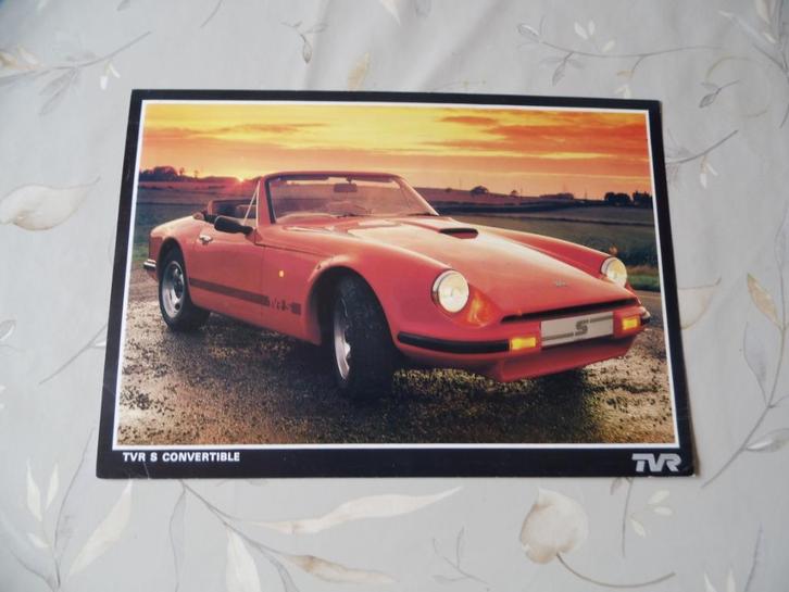 TVR S Convertible, Boeken, Auto's | Folders en Tijdschriften, Overige merken, Verzenden