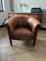 Prachtige schapenleren clubfauteuil., Huis en Inrichting, Fauteuils, Ophalen, ., ., .