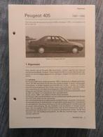 2 x PEUGEOT 405 1987-1996 Olyslager Kluwer Vraagbaken, Ophalen of Verzenden