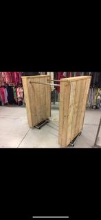 Kleding rekken steigerhout, Ophalen, Gebruikt