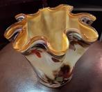 Glazen vaas theelicht Fidrio Mixed Colours Wave, Ophalen of Verzenden