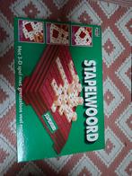 Stapelwoord - 3D Scrabble, Nieuwstaat!, Hobby en Vrije tijd, Gezelschapsspellen | Bordspellen, Een of twee spelers, Ophalen, Zo goed als nieuw