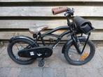 Stoere 16 inch jongensfiets met choppertas, Ophalen, Gebruikt