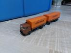 M.A.N. Büssing vrachtwagen combinatie STEINLE Wiking 1:87 H0, Hobby en Vrije tijd, Modelauto's | 1:87, Ophalen of Verzenden, Zo goed als nieuw