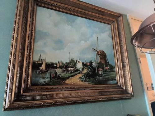 Mooi schilderij, Antiek en Kunst, Kunst | Schilderijen | Klassiek, Ophalen