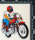 Sticker: Suzuki - 5 - Cafe Racer (Wit), Ophalen of Verzenden, Zo goed als nieuw, Auto of Motor