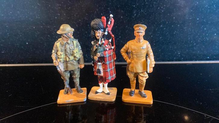 Delprado: 3x Engelse Troepen Eerste wereldoorlog, Verzamelen, Poppetjes en Figuurtjes, Ophalen of Verzenden