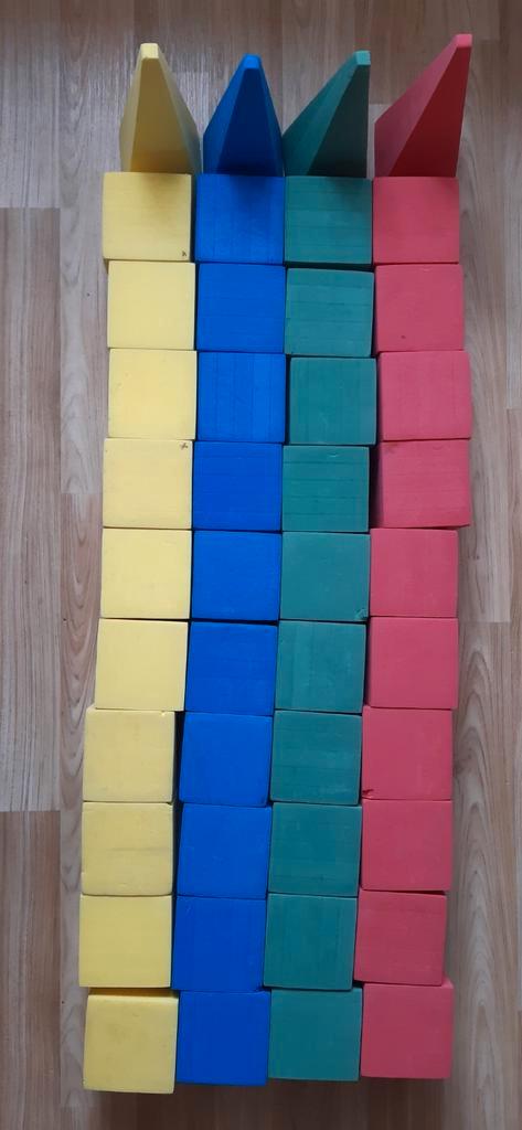 Foam Blokkenpakket KNGU, Kinderen en Baby's, Speelgoed | Bouwstenen, Gebruikt, Overige merken, Ophalen of Verzenden