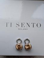 Ti Sento oorbelbedels en creolen., Ophalen of Verzenden, Zilver