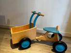 Houten Loop Bakfiets - Van Dijk Toys, Ophalen, Zo goed als nieuw, Loopfiets