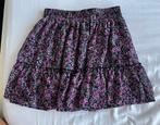 Bloemen rokje met paars en roze en groen - maat S, Kleding | Dames, Zwart, New Yorker, Ophalen of Verzenden, Zo goed als nieuw