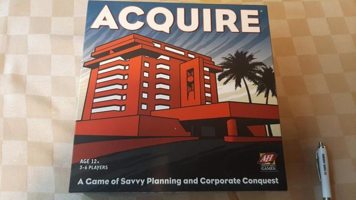 bordspel Avalon Hill gelimiteerd Acquire complet tactiekspel, Hobby en Vrije tijd, Gezelschapsspellen | Bordspellen, Nieuw, Een of twee spelers