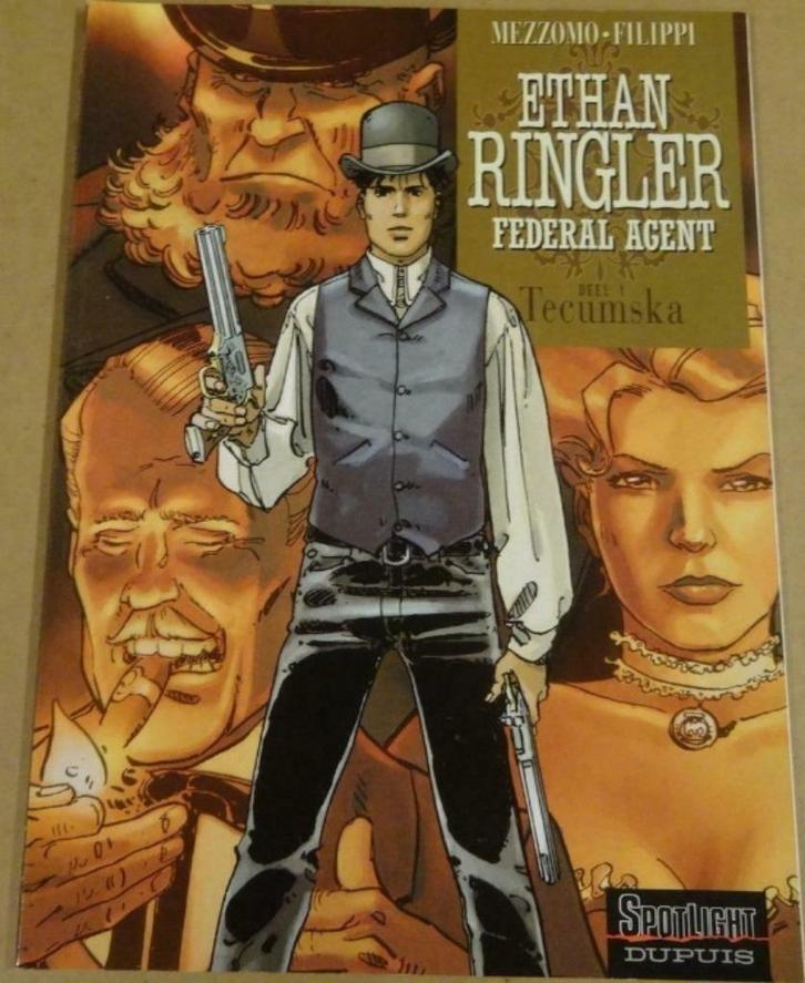 Ethan Ringler, Federal Agent: 1: Tecumska, Boeken, Stripboeken, Zo goed als nieuw, Eén stripboek, Ophalen of Verzenden