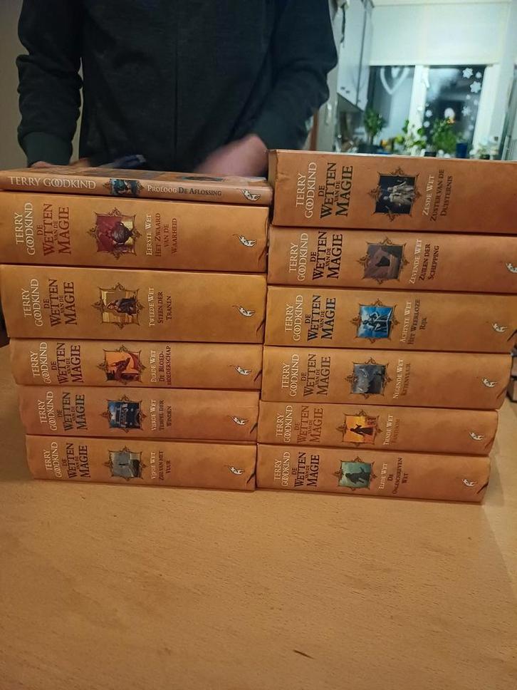 Terry Goodkind - Wetten van de Magie Complete Serie, Boeken, Fantasy, Zo goed als nieuw, Ophalen of Verzenden