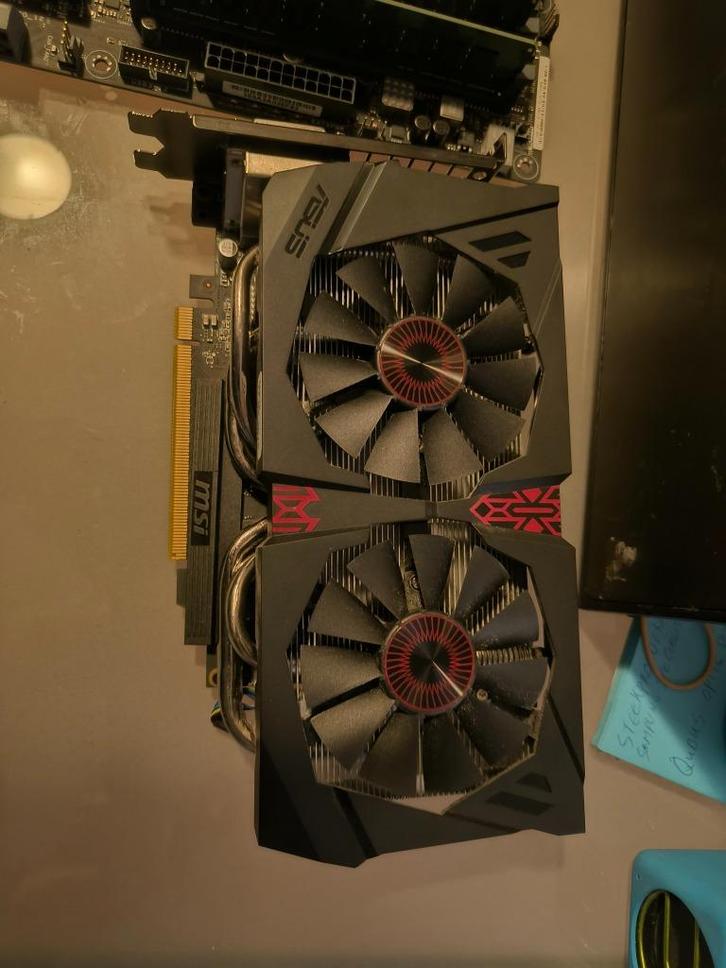 asus STRIX-GTX960-DC2OC-2GD5 grafische kaart, Computers en Software, Videokaarten, Gebruikt, Nvidia, PCI-Express 3.0, GDDR5, HDMI