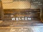 partij barnwood veer /groef voor decor /festival/ bruin cafe, Gebruikt, 25 tot 50 mm, 200 tot 250 cm, Plank