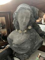 Brocante  Borstbeeld van Dame - Decoratief Beeldje Kunst, Ophalen