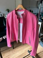 *** Leren roze jas maat m/l ***, Ophalen of Verzenden, Zo goed als nieuw, Roze