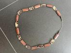 KETTING, Sieraden, Tassen en Uiterlijk, Kettingen, Verzenden, Nieuw, Bruin, Overige materialen